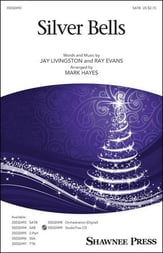 Silver Bells SATB choral sheet music cover